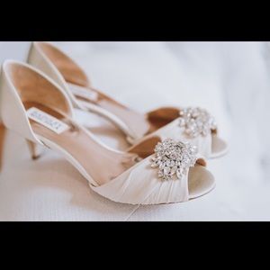 Badgley Mischka Caitlin Satin Heel